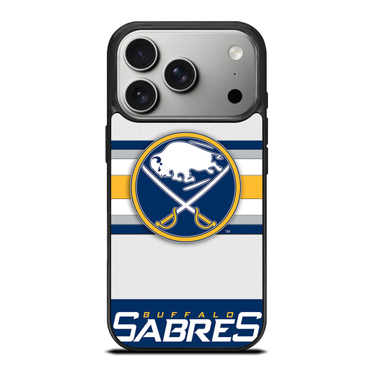 BUFFALO SABRES FOOTBALL LOGO 1 iPhone 17 Pro Case Cover