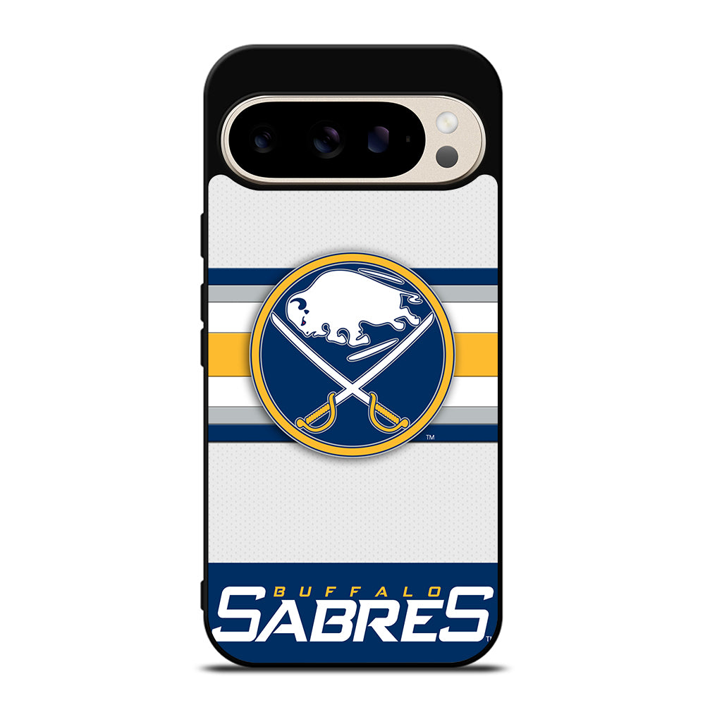 BUFFALO SABRES FOOTBALL LOGO 1 Google Pixel 9 Pro Case Cover