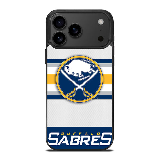 BUFFALO SABRES FOOTBALL LOGO 1 iPhone 17 Pro Max Case Cover
