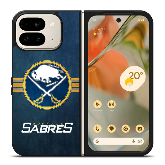 BUFFALO SABRES FOOTBALL LOGO 2 Google Pixel 9 Pro Fold Case Cover