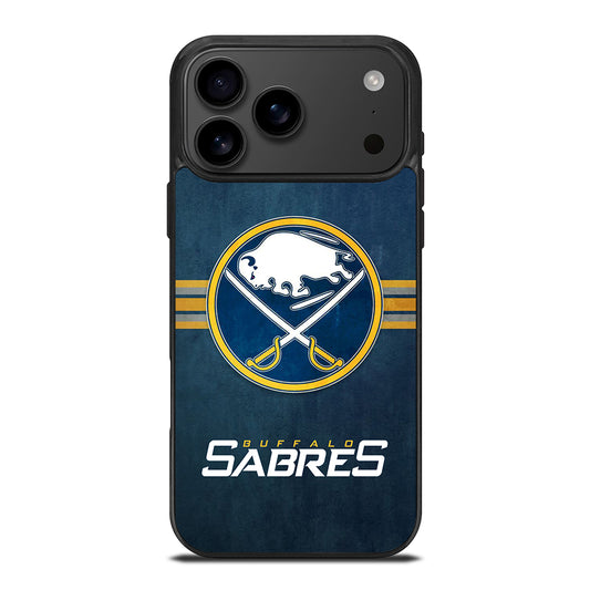 BUFFALO SABRES FOOTBALL LOGO 2 iPhone 17 Pro Max Case Cover