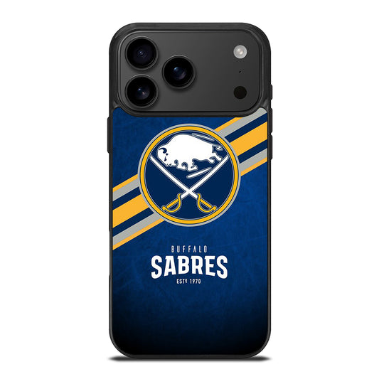 BUFFALO SABRES FOOTBALL LOGO 3 iPhone 17 Pro Max Case Cover