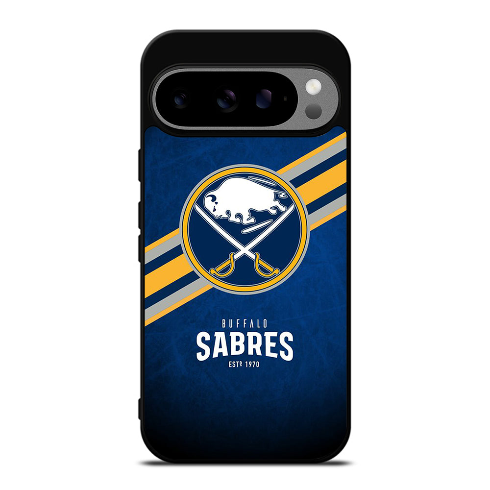 BUFFALO SABRES FOOTBALL LOGO 3 Google Pixel 9 Pro XL Case Cover