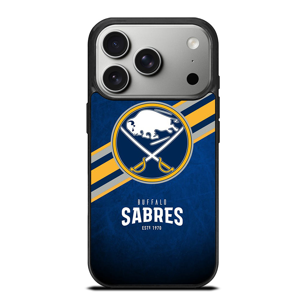 BUFFALO SABRES FOOTBALL LOGO 3 iPhone 17 Pro Case Cover