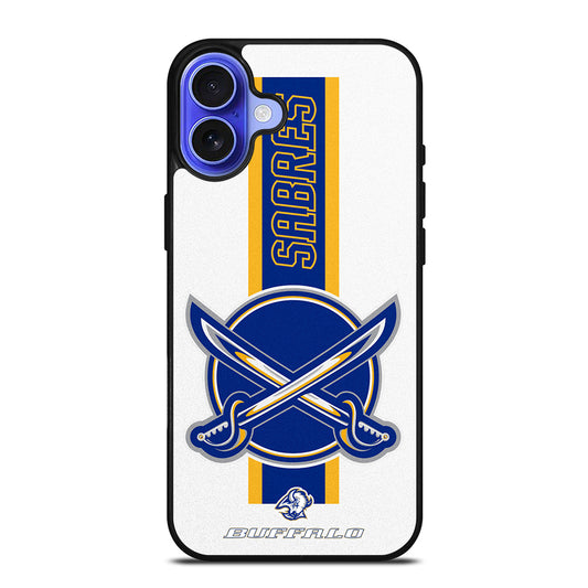 BUFFALO SABRES NHL TEAM 1 iPhone 16 Case Cover