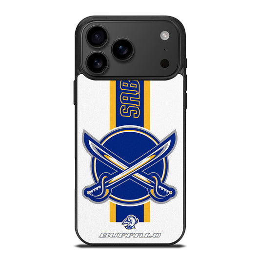 BUFFALO SABRES NHL TEAM 1 iPhone 17 Pro Max Case Cover