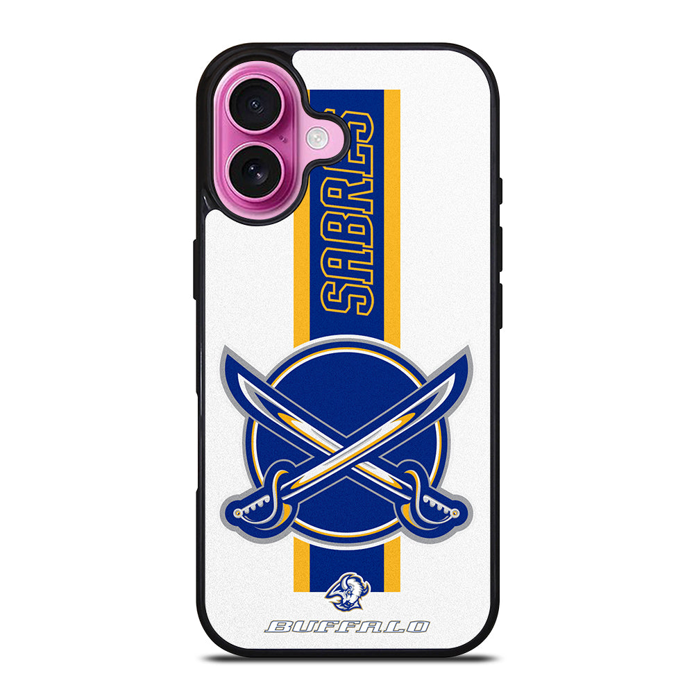 BUFFALO SABRES NHL TEAM 1 iPhone 16 Plus Case Cover