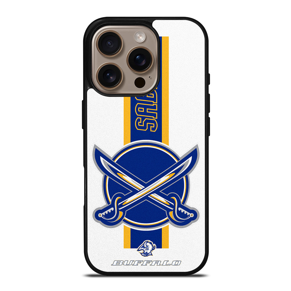 BUFFALO SABRES NHL TEAM 1 iPhone 16 Pro Case Cover