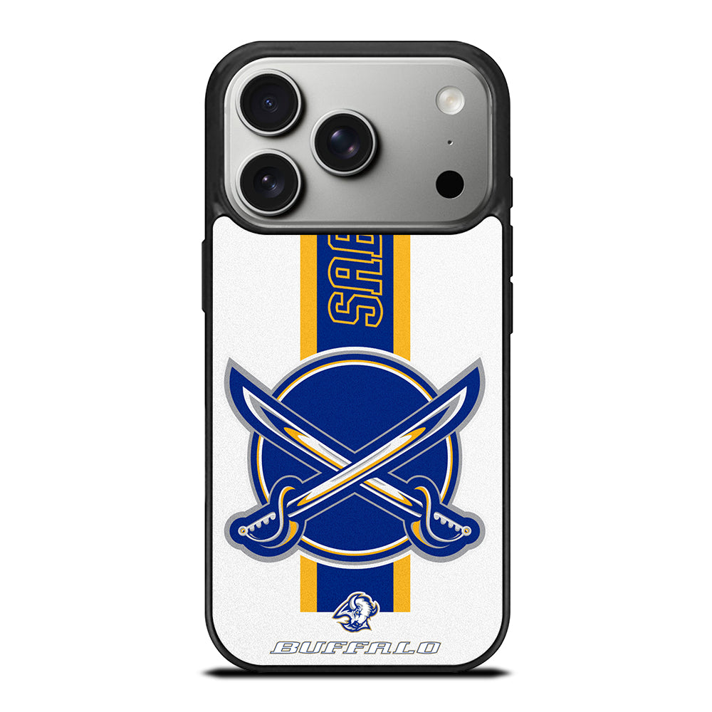 BUFFALO SABRES NHL TEAM 1 iPhone 17 Pro Case Cover