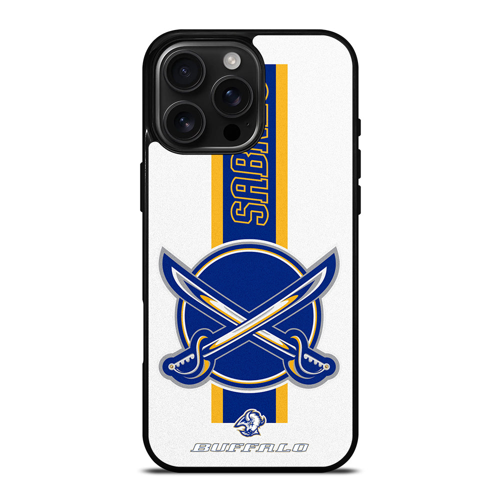 BUFFALO SABRES NHL TEAM 1 iPhone 16 Pro Max Case Cover