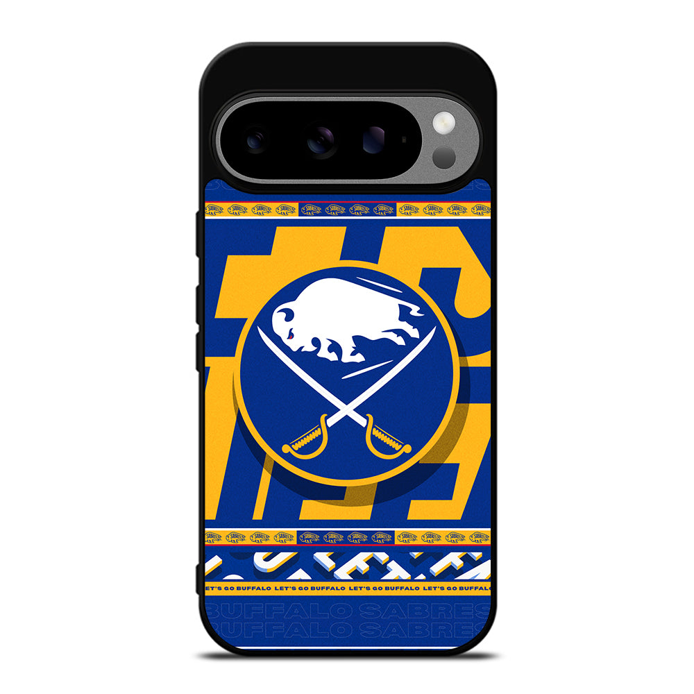 BUFFALO SABRES NHL TEAM 2 Google Pixel 9 Pro XL Case Cover