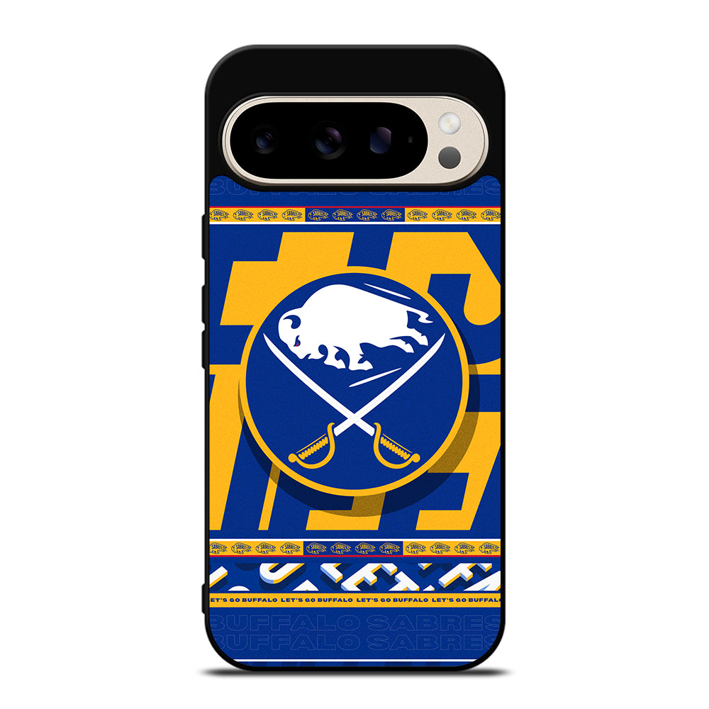 BUFFALO SABRES NHL TEAM 2 Google Pixel 9 Pro Case Cover