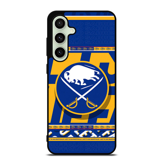 BUFFALO SABRES NHL TEAM 2 Samsung Galaxy S24 FE Case Cover