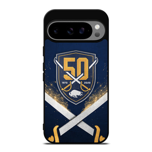 BUFFALO SABRES NHL TEAM 3 Google Pixel 9 Pro XL Case Cover