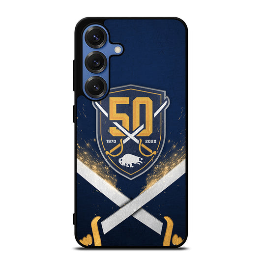 BUFFALO SABRES NHL TEAM 3 Samsung Galaxy S25 Case Cover