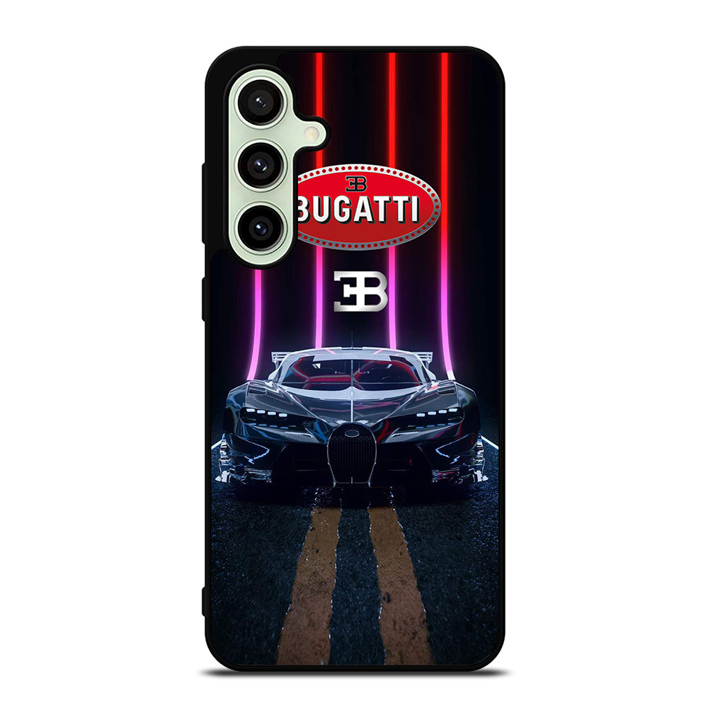 BUGATTI BLACK CAR Samsung Galaxy S24 FE Case Cover