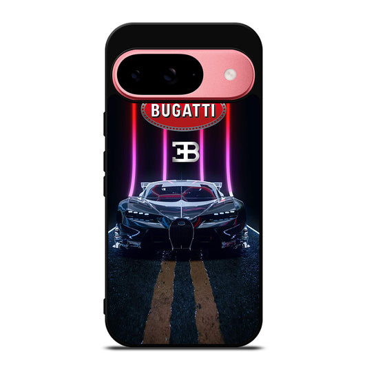 BUGATTI BLACK CAR Google Pixel 9 Case Cover