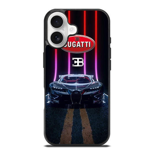 BUGATTI BLACK CAR iPhone 17 Case Cover