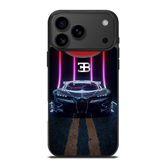 BUGATTI BLACK CAR iPhone 17 Pro Max Case Cover