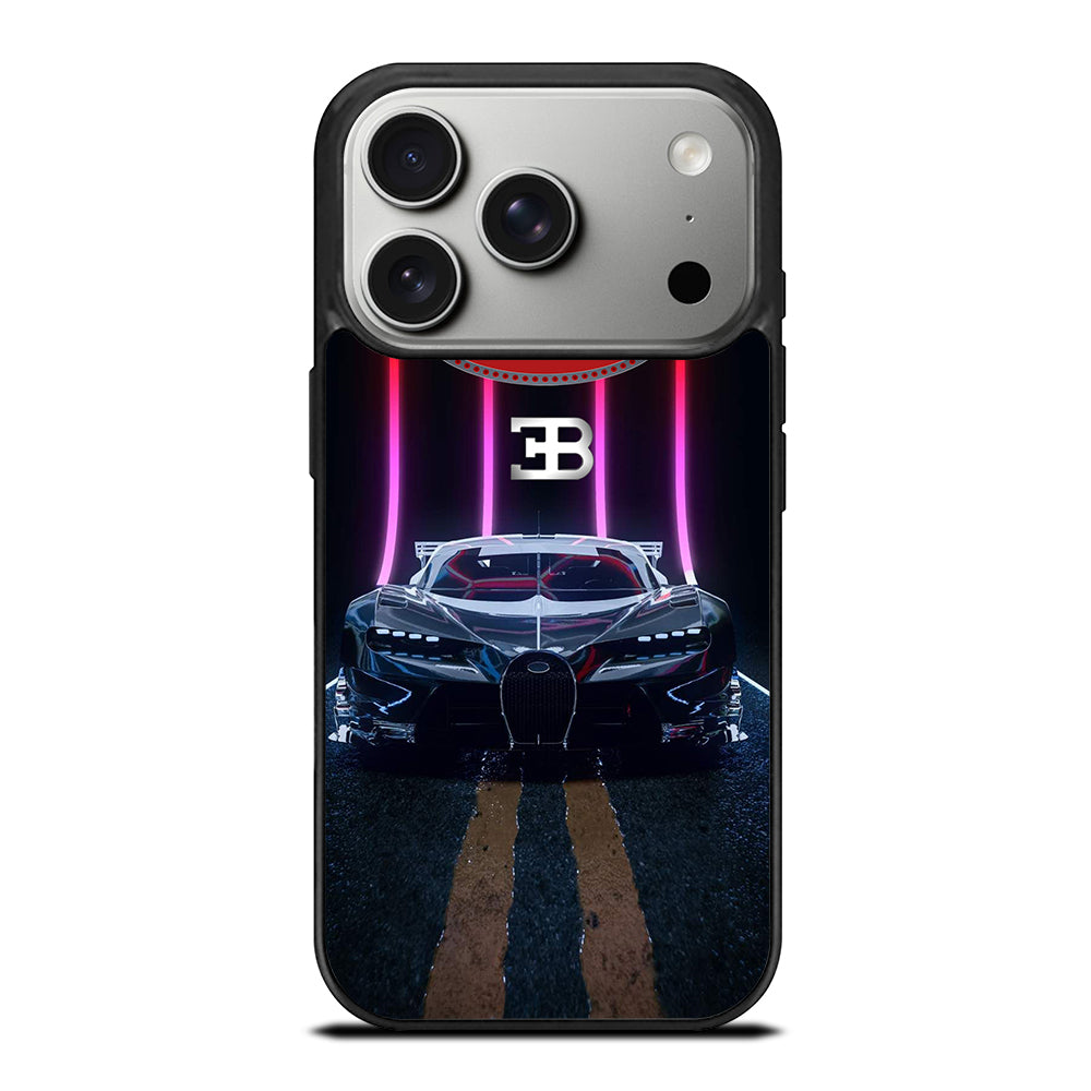 BUGATTI BLACK CAR iPhone 17 Pro Case Cover