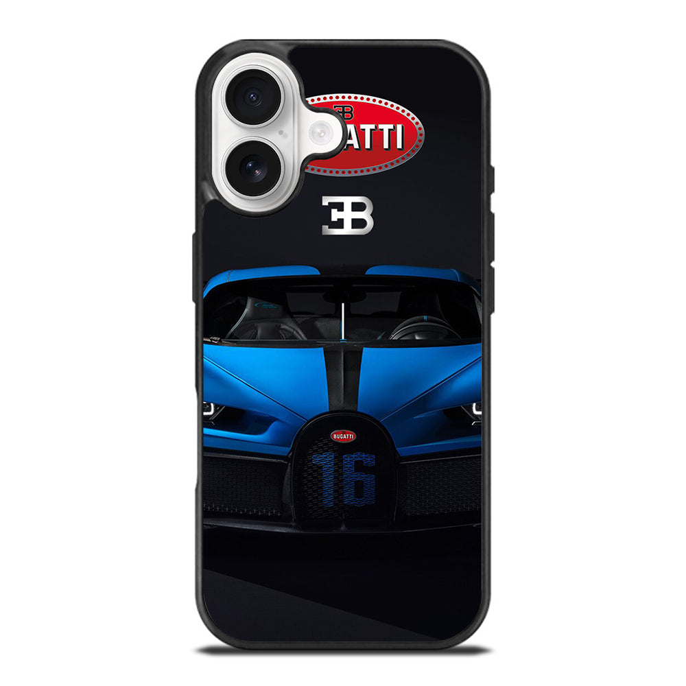 BUGATTI BLUE CAR iPhone 17 Case Cover