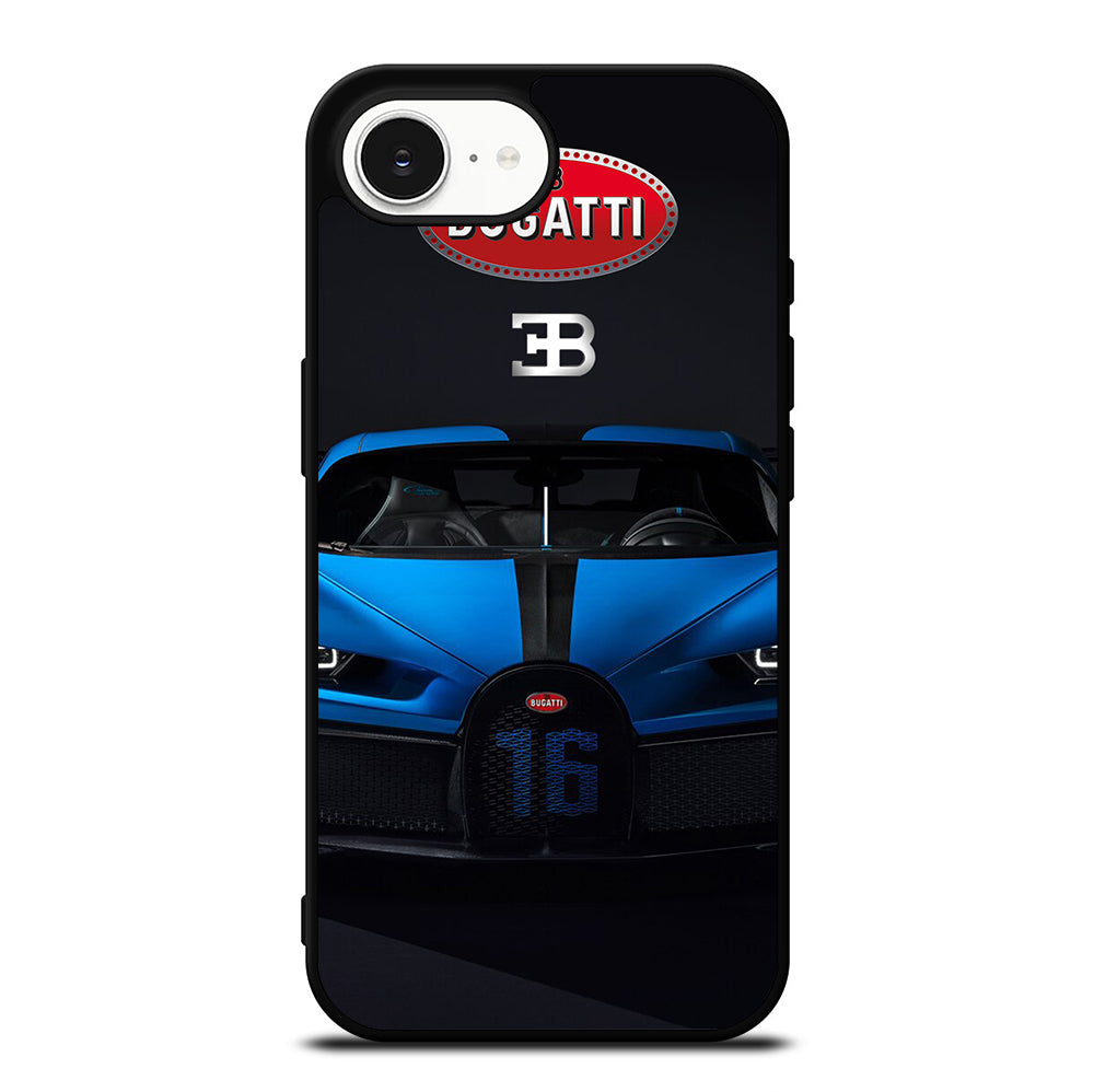 BUGATTI BLUE CAR iPhone 16e Case Cover