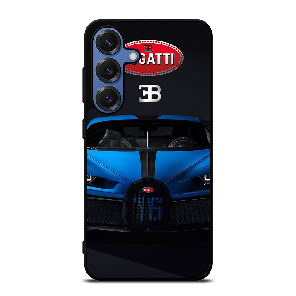 BUGATTI BLUE CAR Samsung Galaxy S25 Case Cover