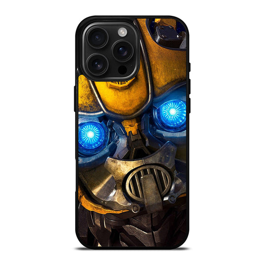 BUMBLEBEE FACE TRANSFORMERS iPhone 16 Pro Max Case Cover