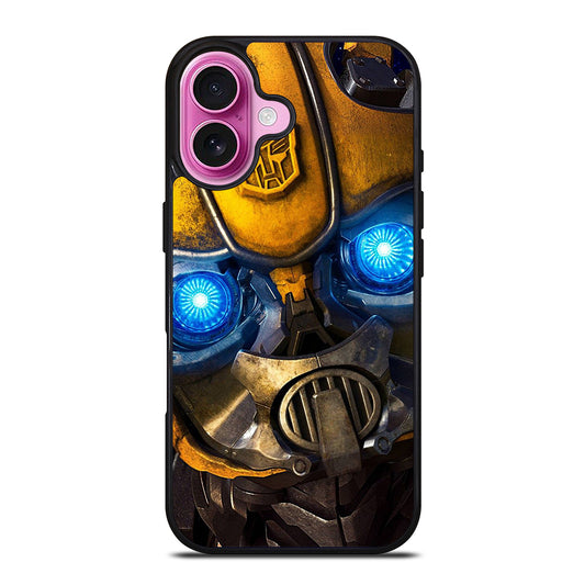 BUMBLEBEE FACE TRANSFORMERS iPhone 16 Plus Case Cover