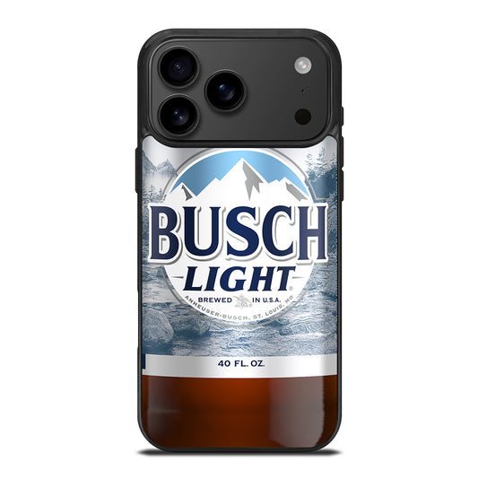 BUSCH LIGHT BEER BOTTLE iPhone 17 Pro Max Case Cover