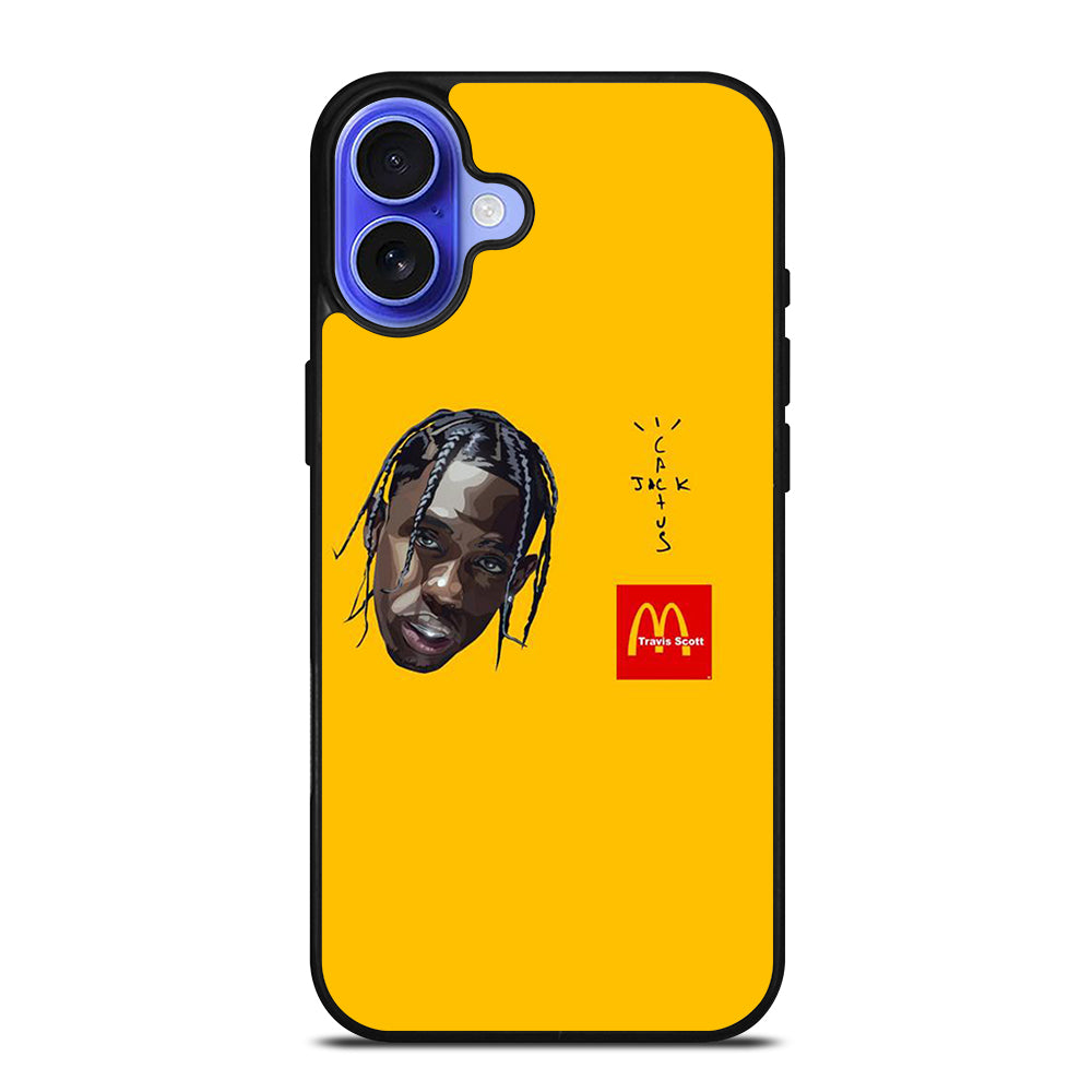 CACTUS JACK TRAVIS SCOTT MCDONALDS ICON iPhone 16 Case Cover – casecentro