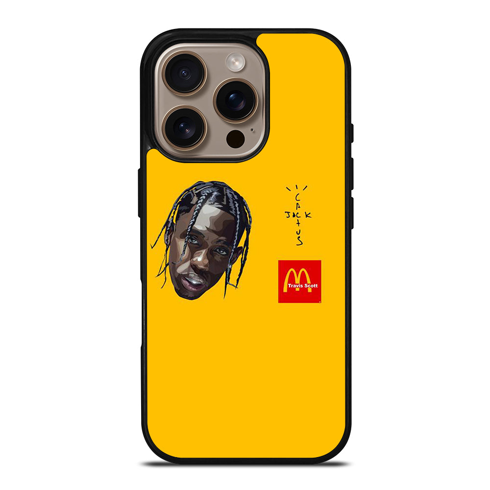 CACTUS JACK TRAVIS SCOTT MCDONALDS ICON iPhone 16 Pro Case Cover