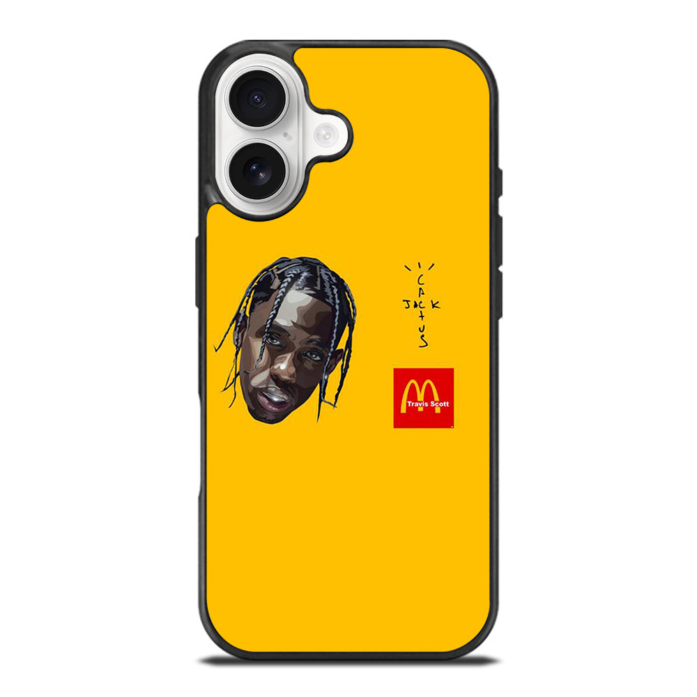 CACTUS JACK TRAVIS SCOTT MCDONALDS ICON iPhone 17 Case Cover