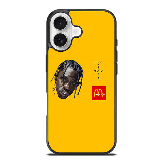 CACTUS JACK TRAVIS SCOTT MCDONALDS ICON iPhone 17 Case Cover