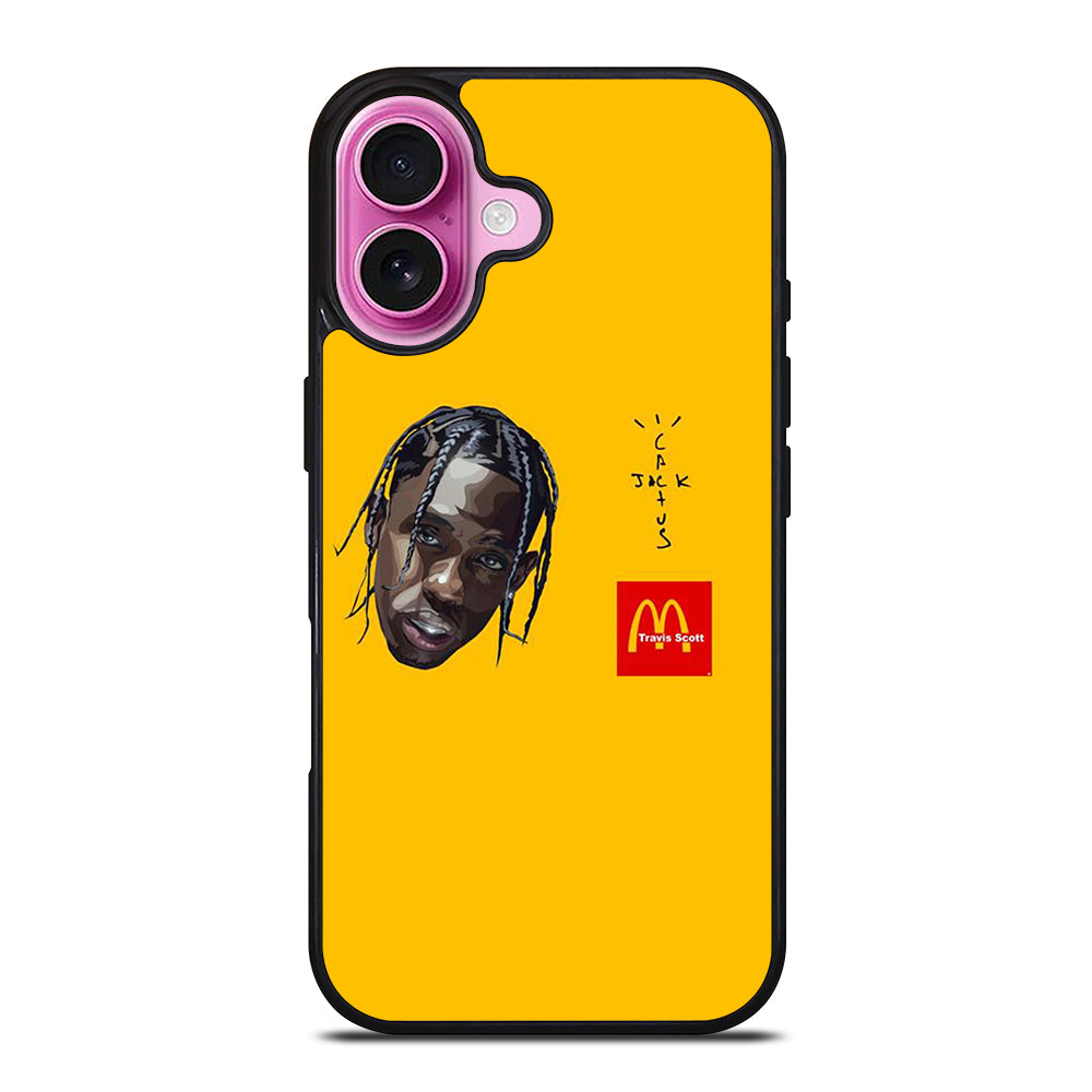 CACTUS JACK TRAVIS SCOTT MCDONALDS ICON iPhone 16 Plus Case Cover