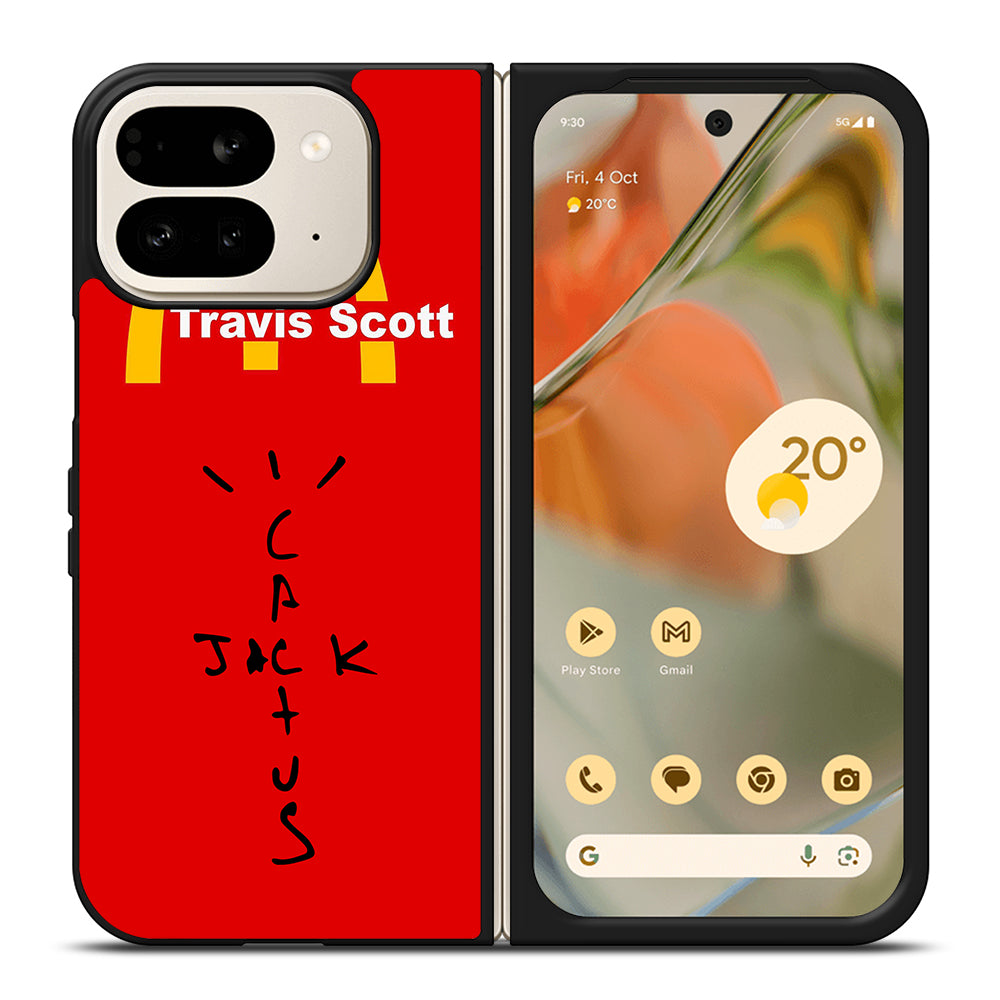 CACTUS JACK TRAVIS SCOTT MCDONALDS LOGO Google Pixel 9 Pro Fold Case Cover