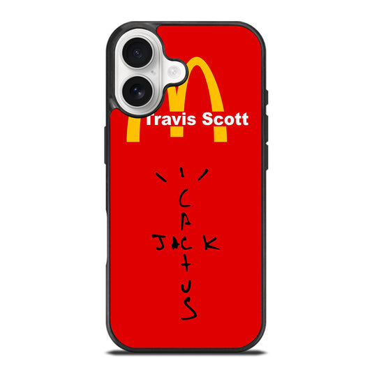 CACTUS JACK TRAVIS SCOTT MCDONALDS LOGO iPhone 17 Case Cover