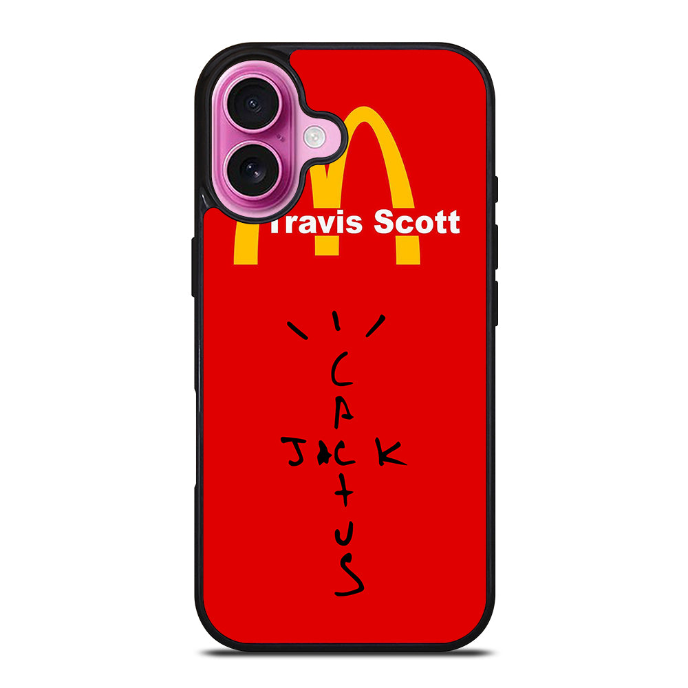 CACTUS JACK TRAVIS SCOTT MCDONALDS LOGO iPhone 16 Plus Case Cover