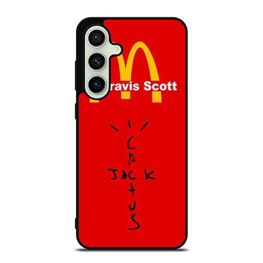 CACTUS JACK TRAVIS SCOTT MCDONALDS LOGO Samsung Galaxy S24 FE Case Cover