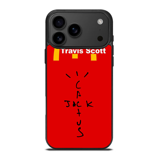 CACTUS JACK TRAVIS SCOTT MCDONALDS LOGO iPhone 17 Pro Max Case Cover