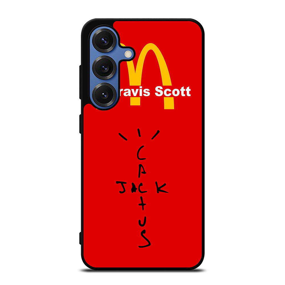 CACTUS JACK TRAVIS SCOTT MCDONALDS LOGO Samsung Galaxy S25 Case Cover