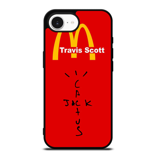 CACTUS JACK TRAVIS SCOTT MCDONALDS LOGO iPhone 16e Case Cover