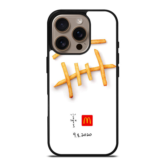 CACTUS JACK TRAVIS SCOTT MCDONALDS SYMBOL iPhone 16 Pro Case Cover