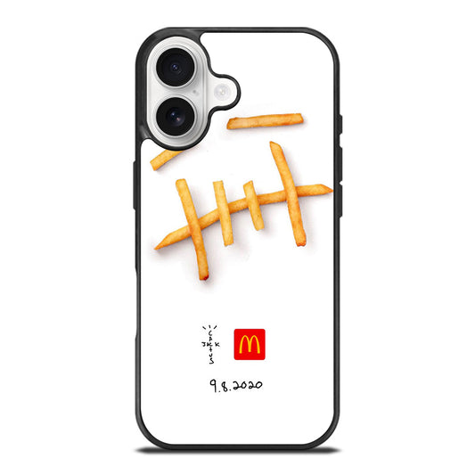 CACTUS JACK TRAVIS SCOTT MCDONALDS SYMBOL iPhone 17 Case Cover