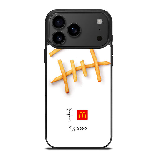 CACTUS JACK TRAVIS SCOTT MCDONALDS SYMBOL iPhone 17 Pro Max Case Cover