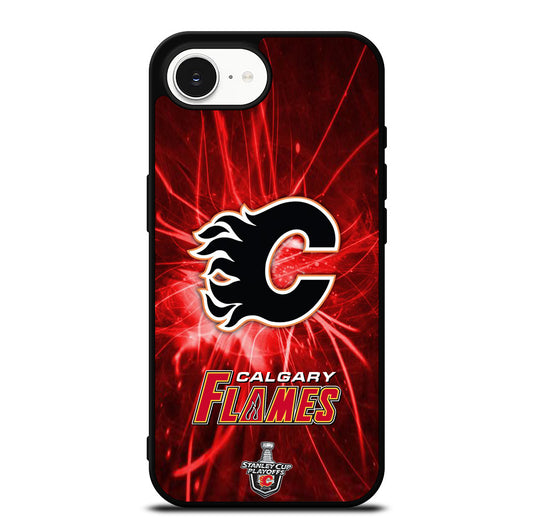 CALGARY FLAMES HOCKEY TEAM 1 iPhone 16e Case Cover