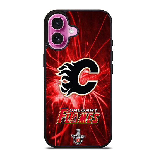 CALGARY FLAMES HOCKEY TEAM 1 iPhone 16 Plus Case Cover