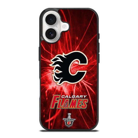 CALGARY FLAMES HOCKEY TEAM 1 iPhone 17 Case Cover