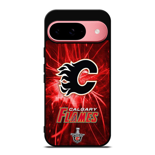 CALGARY FLAMES HOCKEY TEAM 1 Google Pixel 9 Case Cover