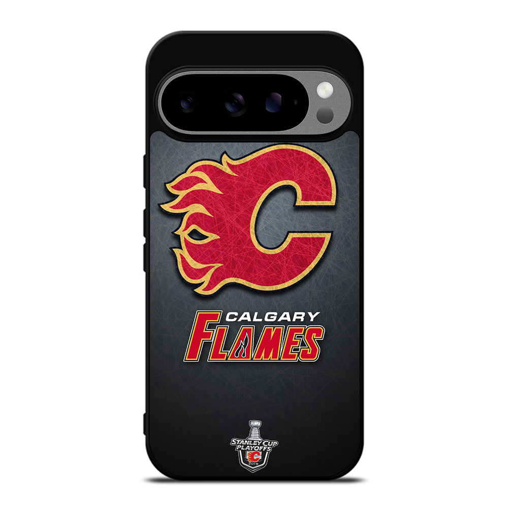 CALGARY FLAMES HOCKEY TEAM 2 Google Pixel 9 Pro XL Case Cover